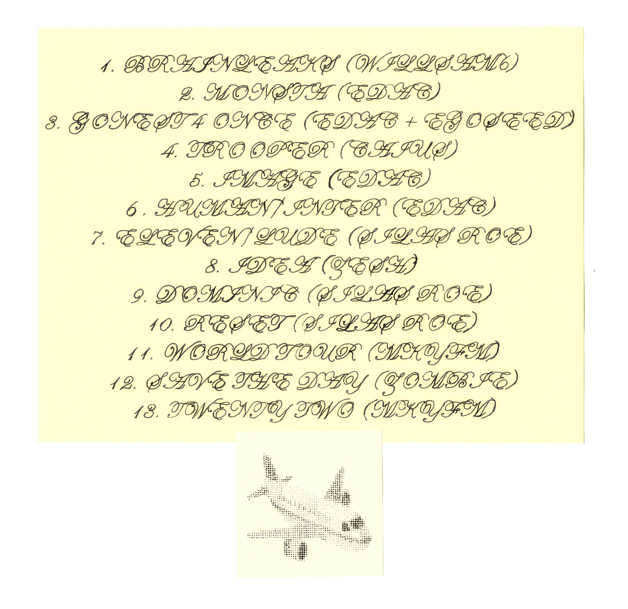 Heartbreak Tracklist